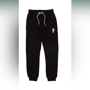 GOAT USA black jogger sweatpants youth med